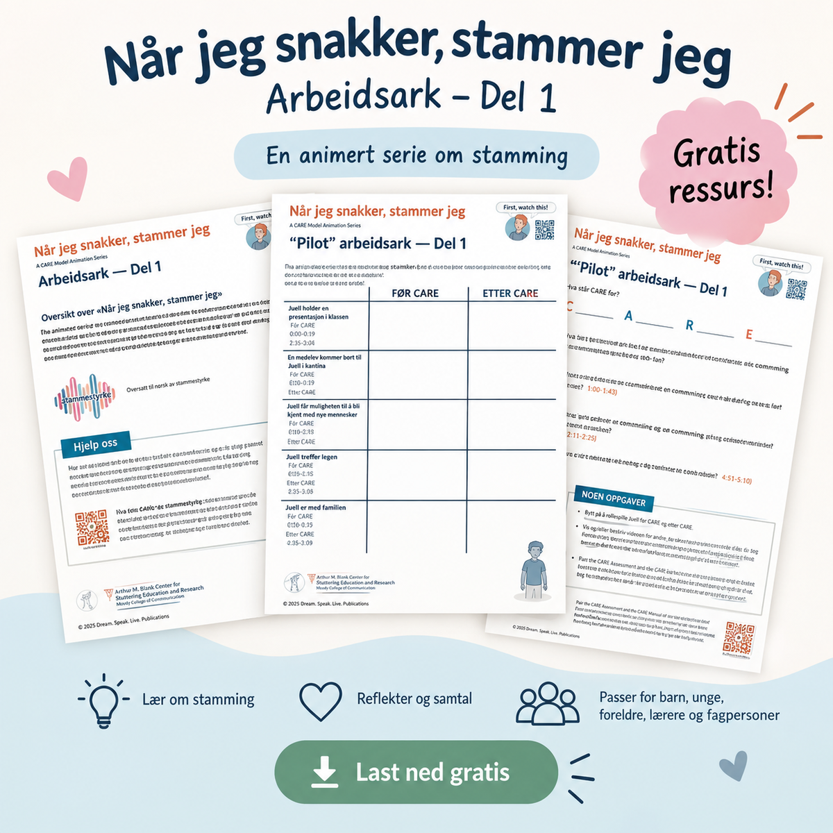 CARE ressurs til video-sketsjer